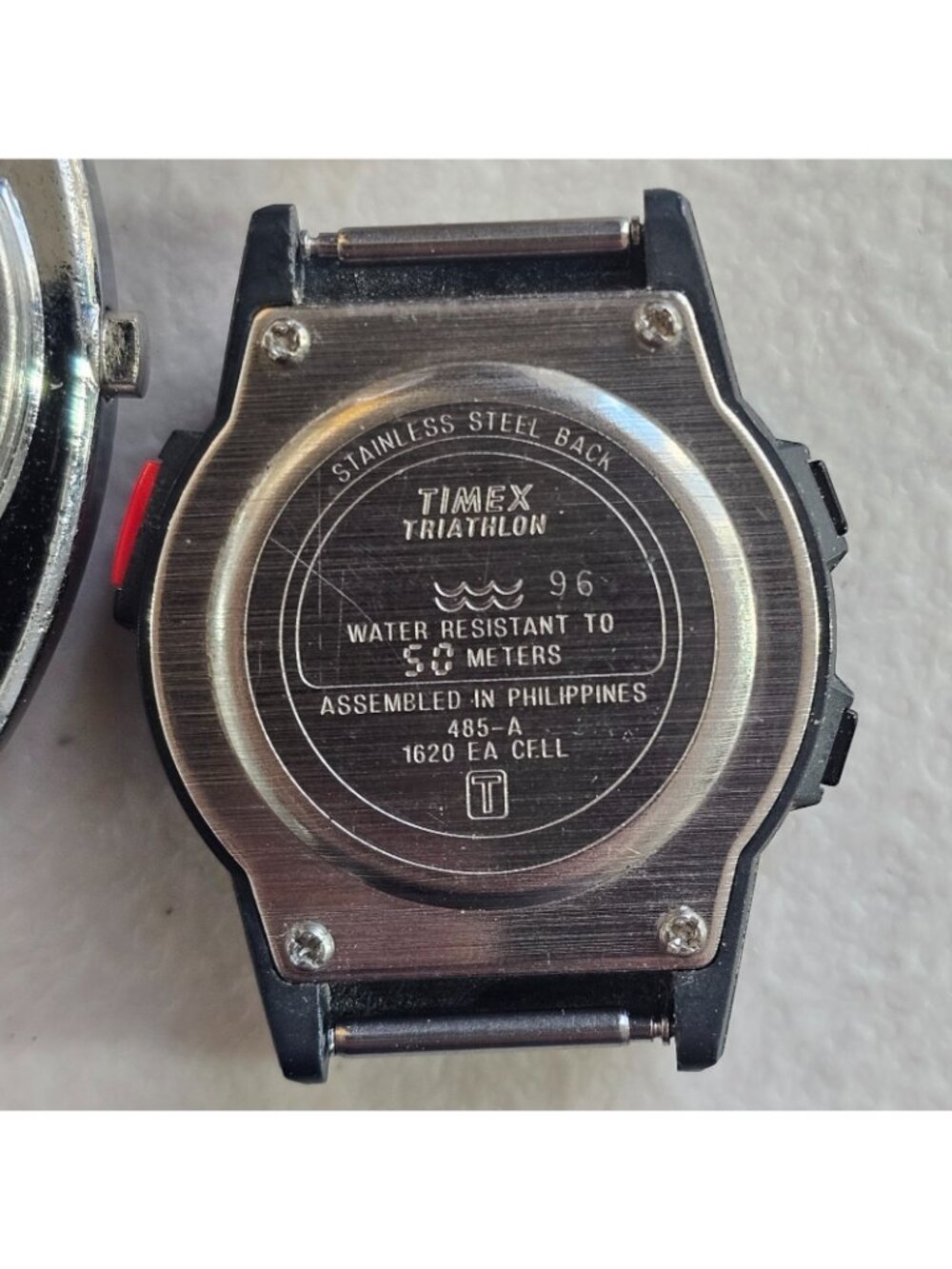 Lot 6 Vintage Timex Digital Quartz Watches Triathlon 8-Lap H Cell Type T Parts - Picture 10 of 13